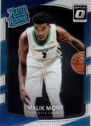 2017-18 Panini Donruss Optic Rated Rookie #190 Malik Monk - Hornets